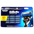 GILLETTE FUSION5 PROGLIDE 12CARTS CARDED